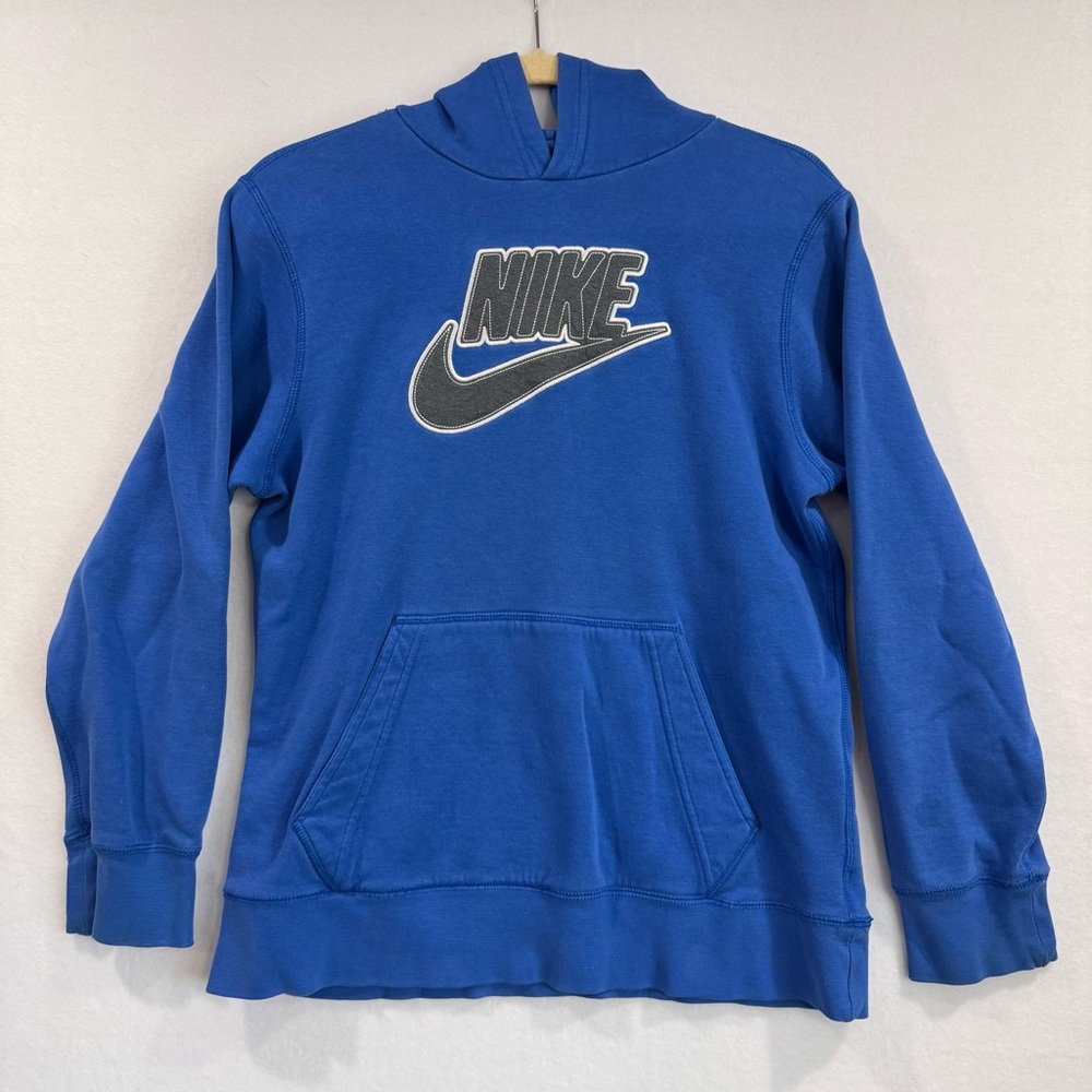 Nike Blue & Grey Hoodie Large 14/16